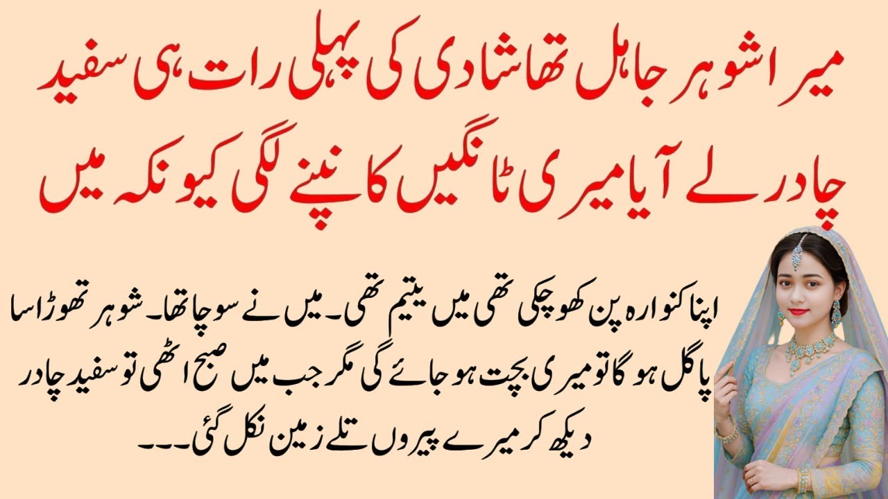 Shohar Mera Jahel Tha | Emotional Urdu Moral Stories | Saira Urdu Story