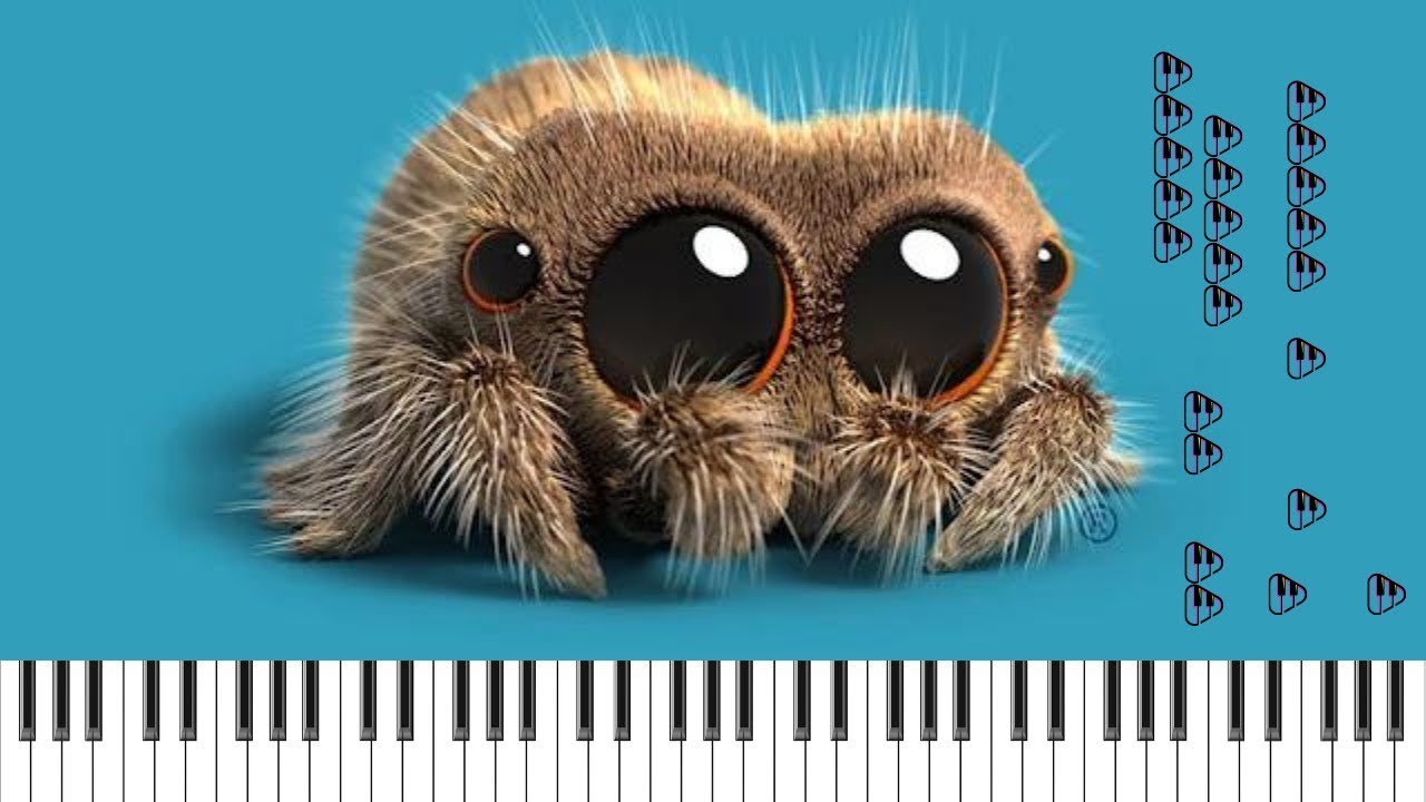 Lucas the Spider - Musical Spider (Piano Version)