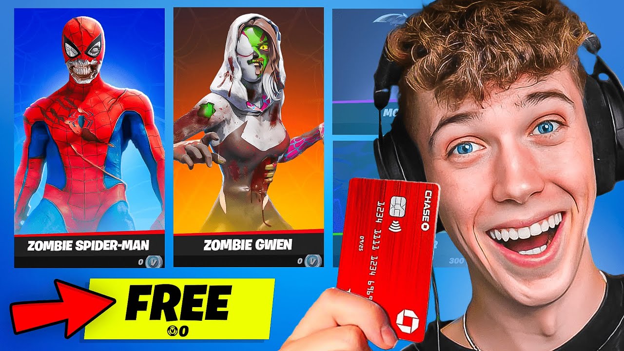 I Opened a FREE Skin Store in Fortnite