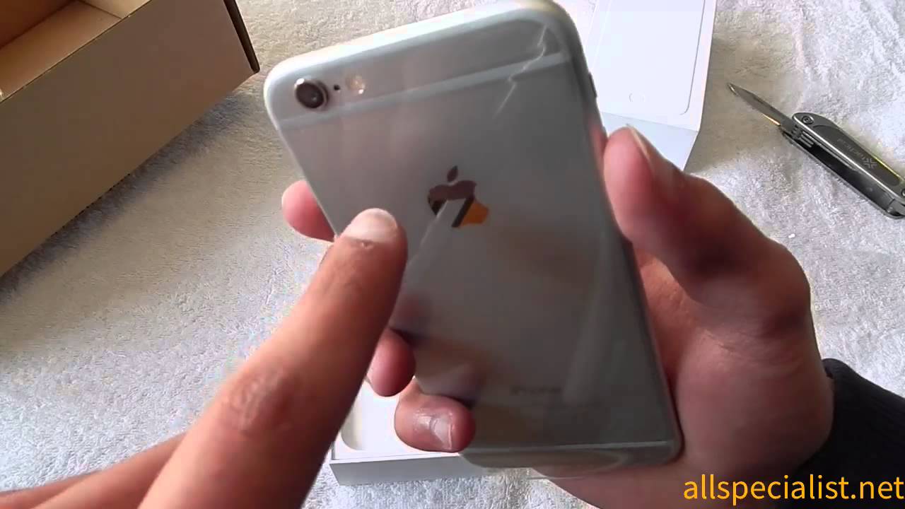 iPhone 6 In-Depth Unboxing - White Silver
