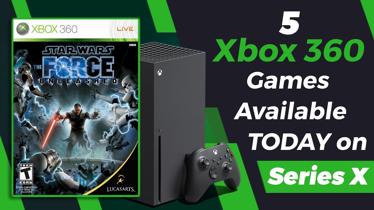5 Xbox 360 Games Worth Revisiting TODAY on Series X!!