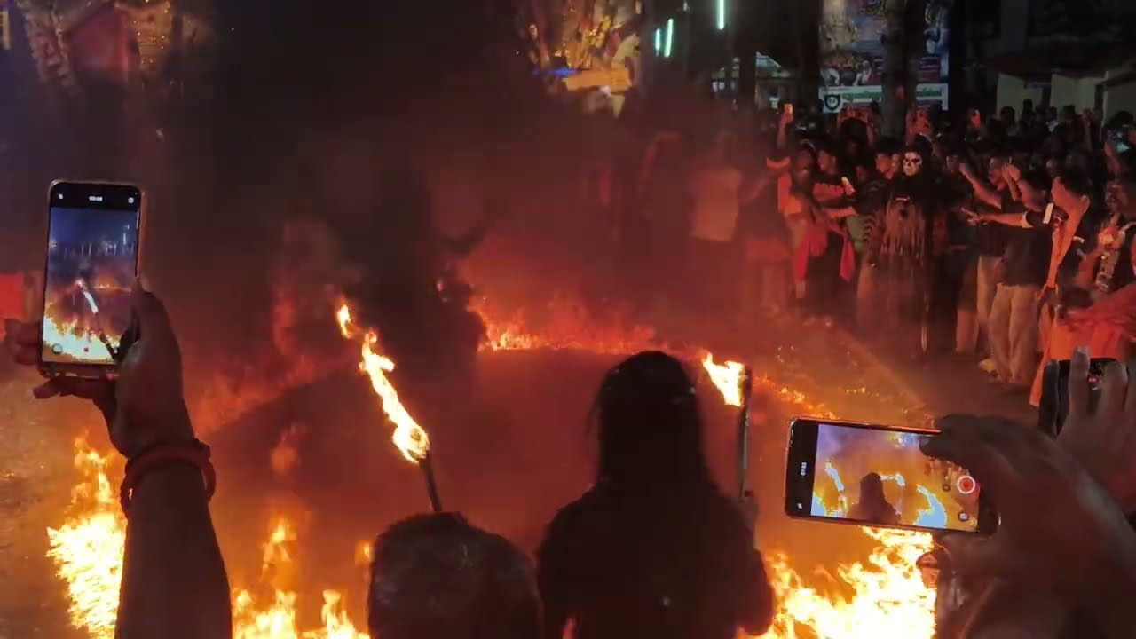 ഇപ്പോ  🔥🔥കത്തിയേനേം 😱#firedance  #ulsavam #vibes #harippad