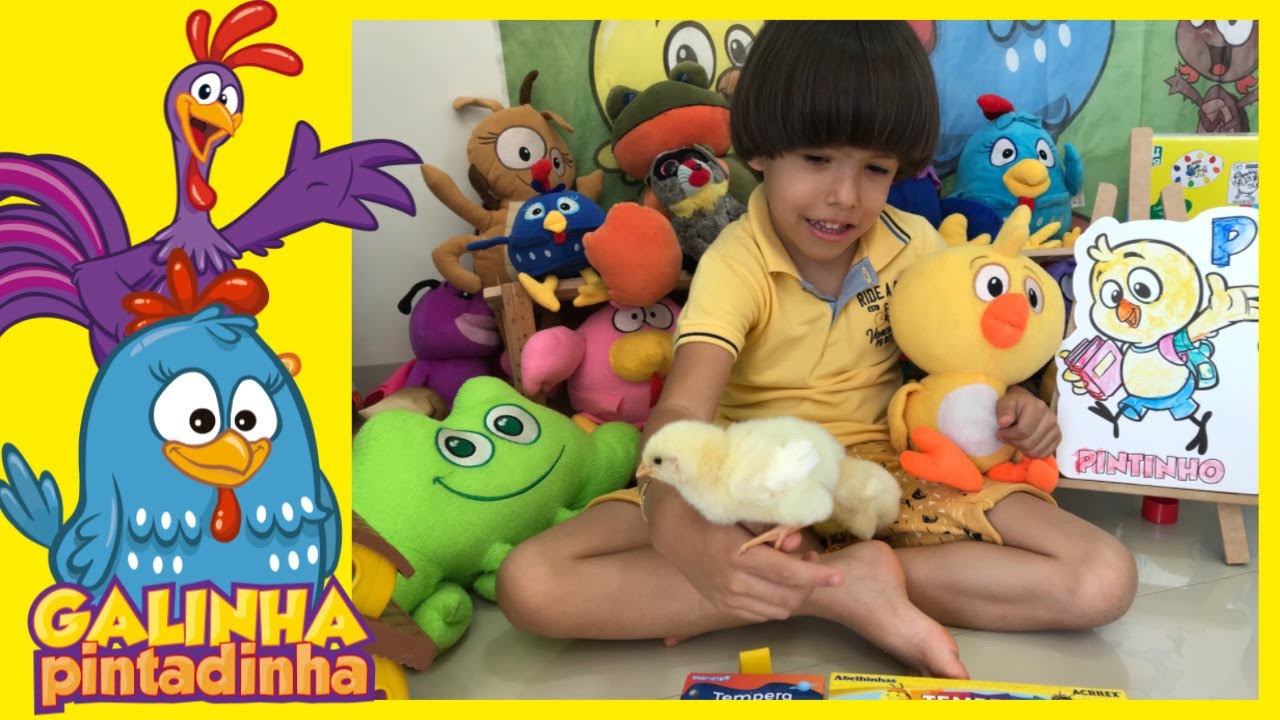 GALINHA PINTADINHA - KIT DE PINTURA II