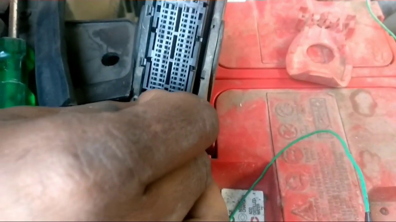 Mahindra XUV 500 Engine not starting Fault wiring short circuit
