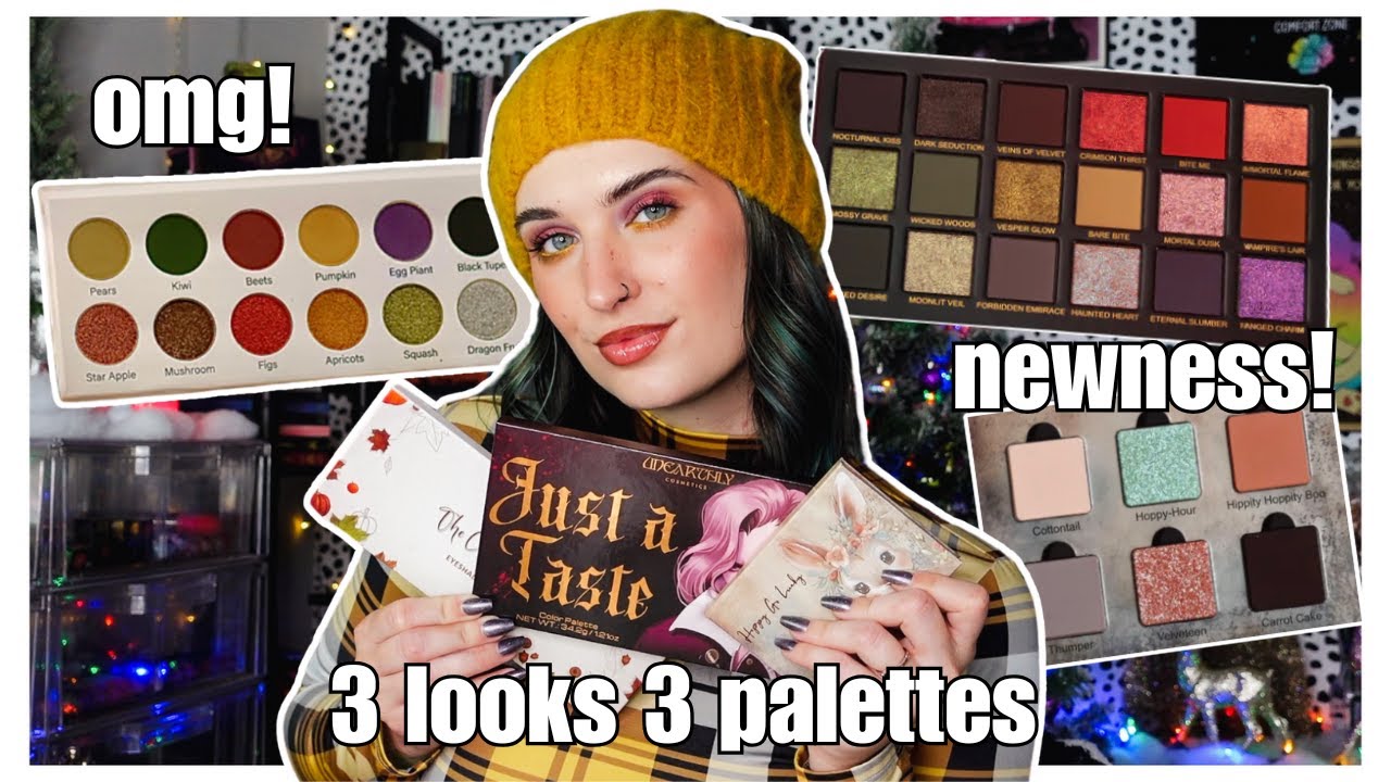 3 Looks 3 Palettes!! | Just A Taste, Hoppy Go Lucky, Classic Autumn