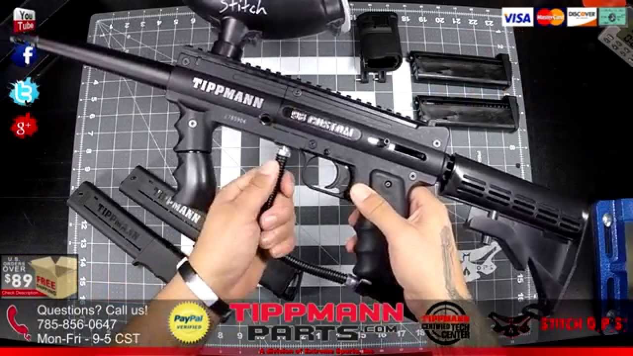 Tippmann 98 Custom MagFed Options and Other Upgrades