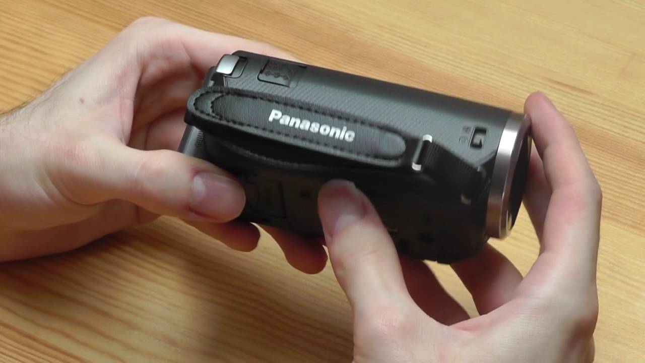 Panasonic Camcorder HC-V180 Kurzer Test, Review, Unboxing Deutsch german