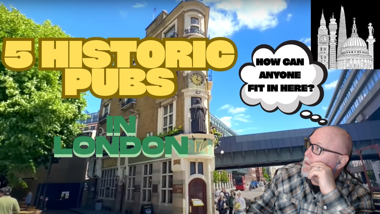 Mark from the States Learns More About Pubs.  Some Of London's Most Historic Pubs with Robslondon
