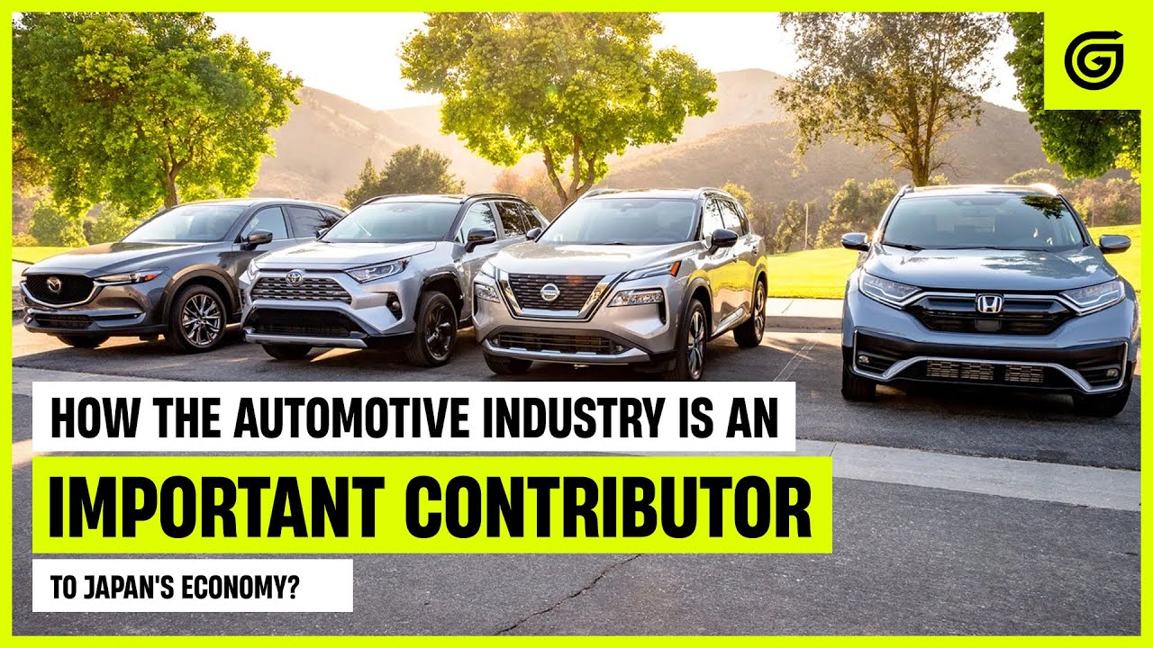 How did the automotive industry boost Japan's economy? | The main driving force of Economy of Japan