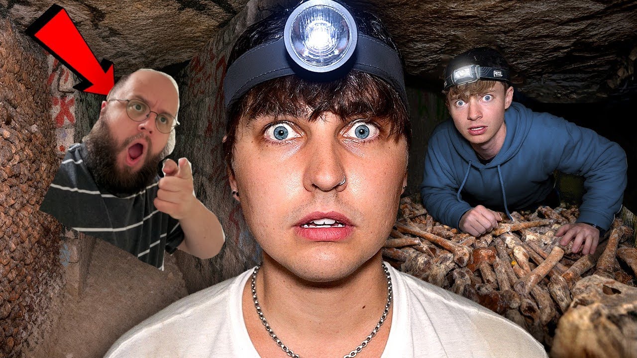 I React to Sam and Colby Exploring the Catacombs