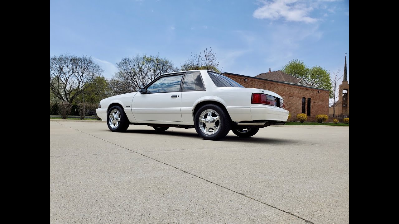 1993 Ford Mustang LX 5 0 Notchback for sale $19,900