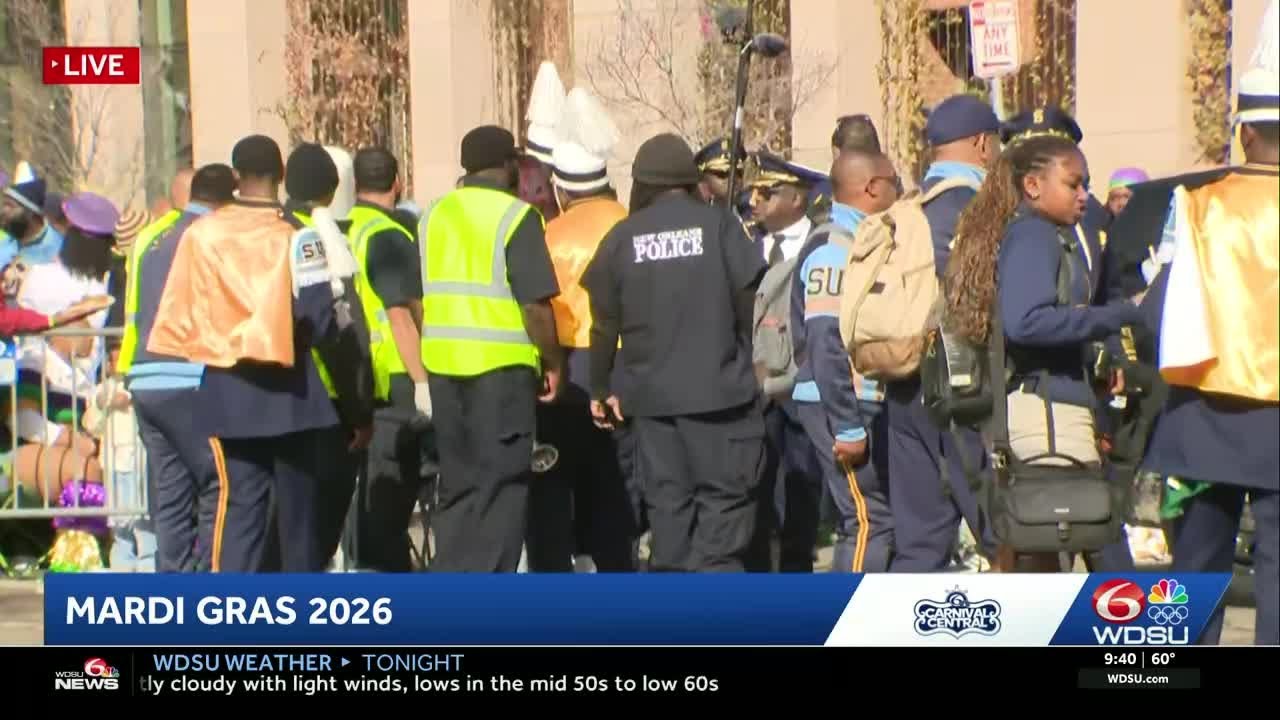 Southern University makes it just in time to welcome Zulu King to Gallier Hall