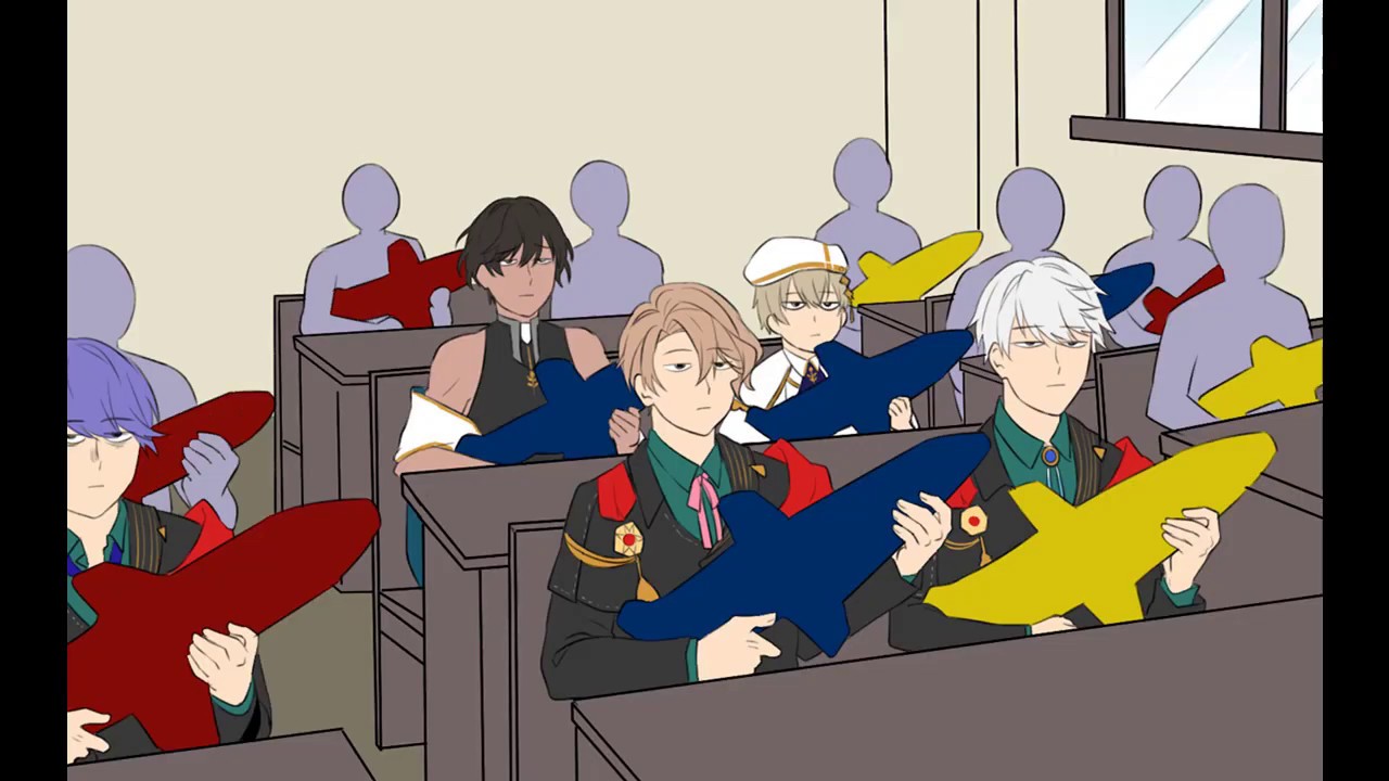 [SWD?:Obey Me!] Meet the teachers but it's a drink commercial.