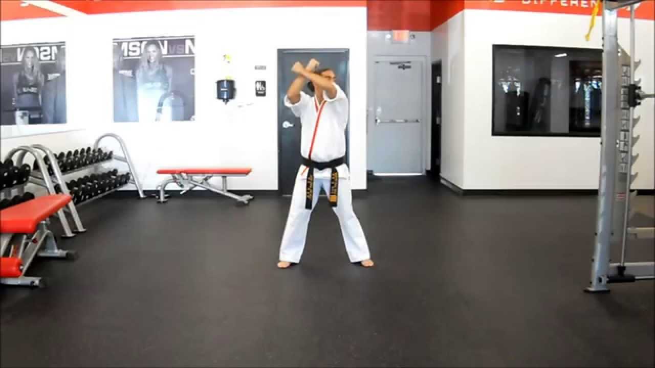 Chon-Ji Hyung - Step by Step Tutorial (Slowly)