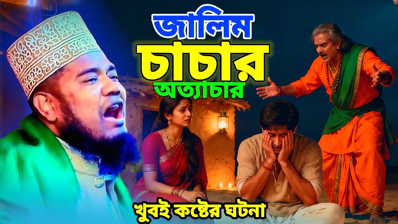 জালিম চাচার অত্যাচার । শুনুন কত কষ্টের ইসলাম। Maulana ruhul Amin Siddiqui, Islamic waz Bangla 2025