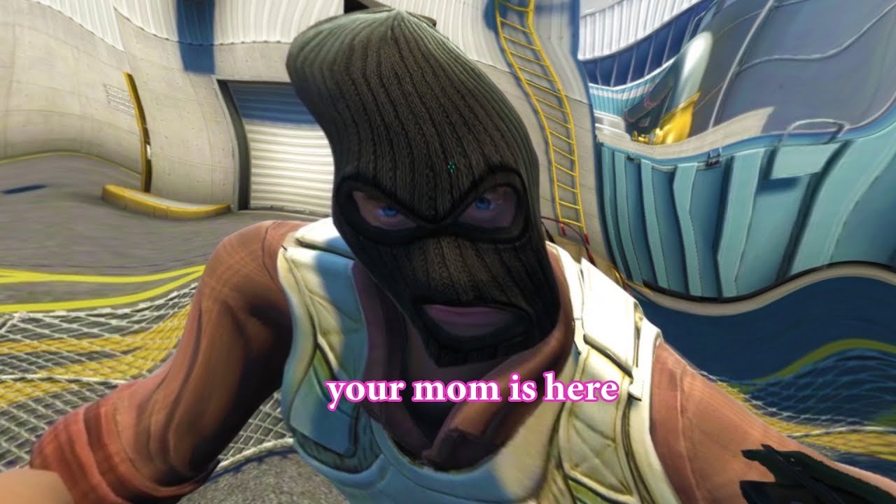 your mom is here