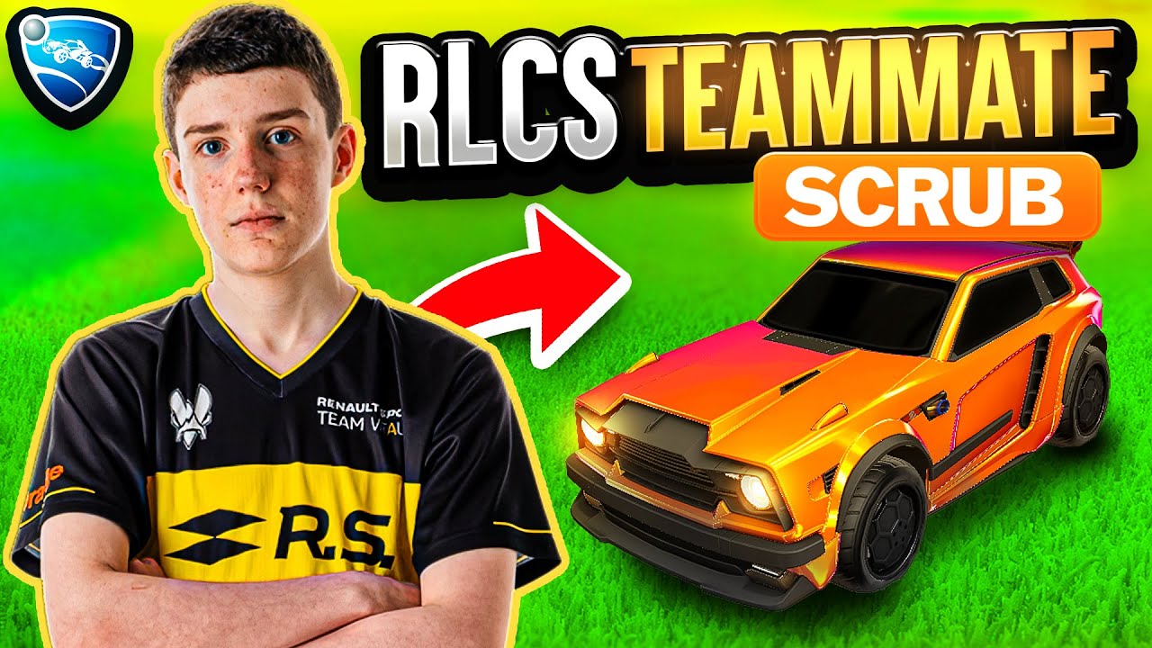 Destroying RANKED with my RLCS TEAMMATE! (ft. Scrub KIlla)