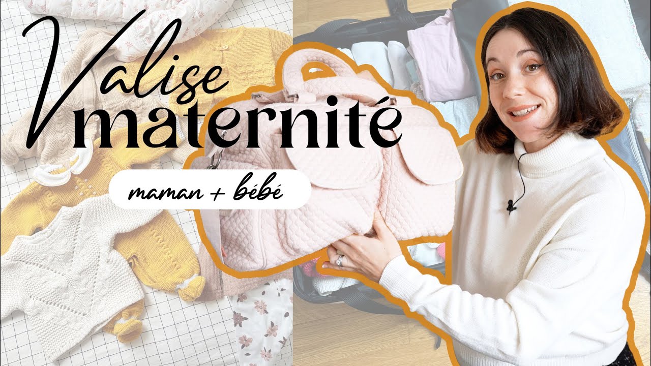 Valise maternité : maman + bébé (et salle d'accouchement)