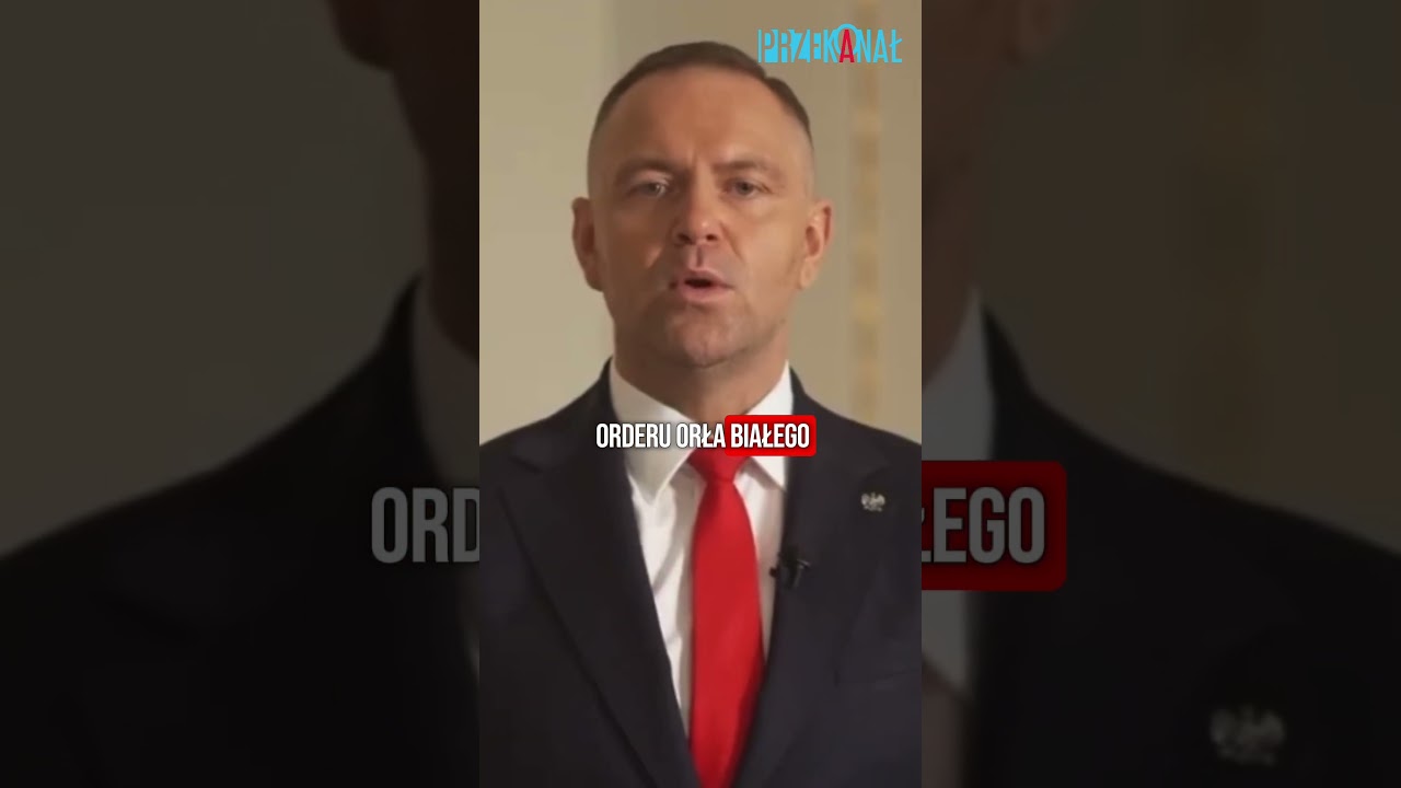 KAROL NAWROCKI ODEBRAŁ ZEŁENSKIEMU ORDER ORŁA BIAŁEGO ❗️