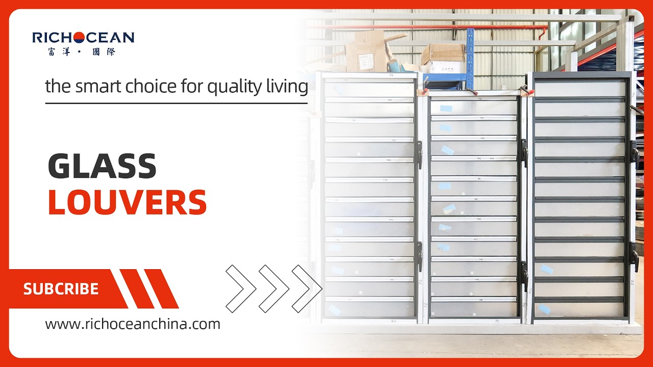 China Glass Louver Windows Manufacturer | Professional Glass Louvers Factory & Export Supplier