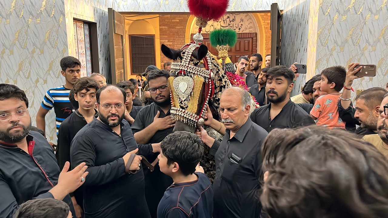 Baramdagi Shabe Zuljanah 20 Muharram 2025 Mohalla Shia Mochi Gate #foryou #zuljanah