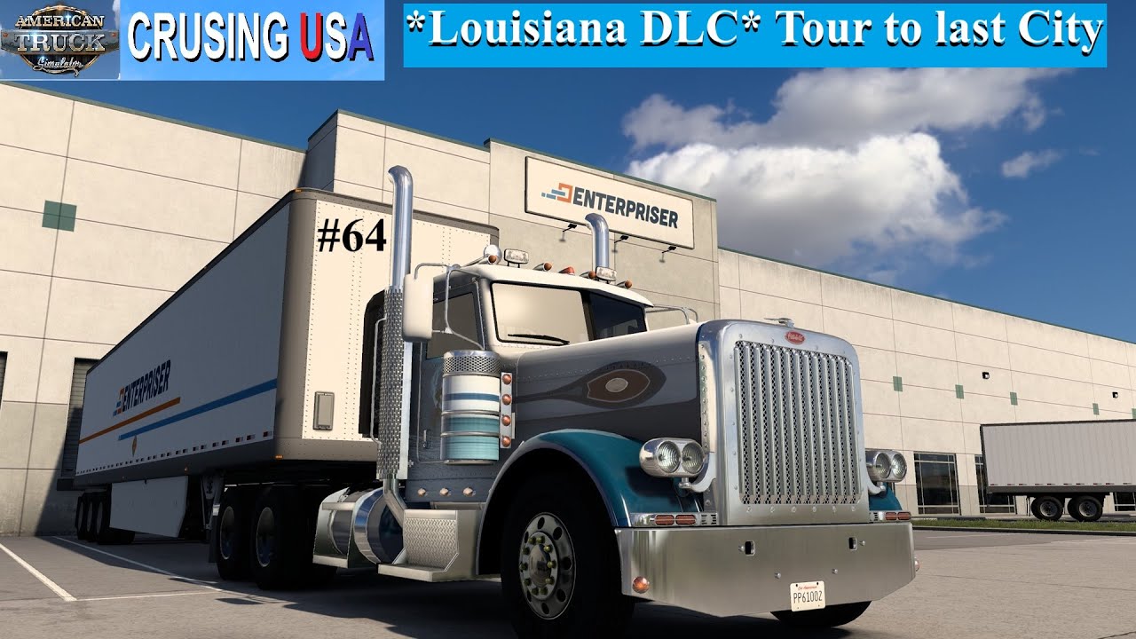 ATS 2026 [2K] #64 | CRUISING in #Louisiana DLC | Tour to last City  #DERIDDER | deutsch  🇩🇪