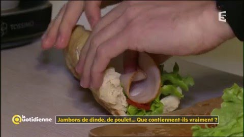 Jambons de dinde, de poulet... Que contiennent-ils vraiment ? - La Quotidienne