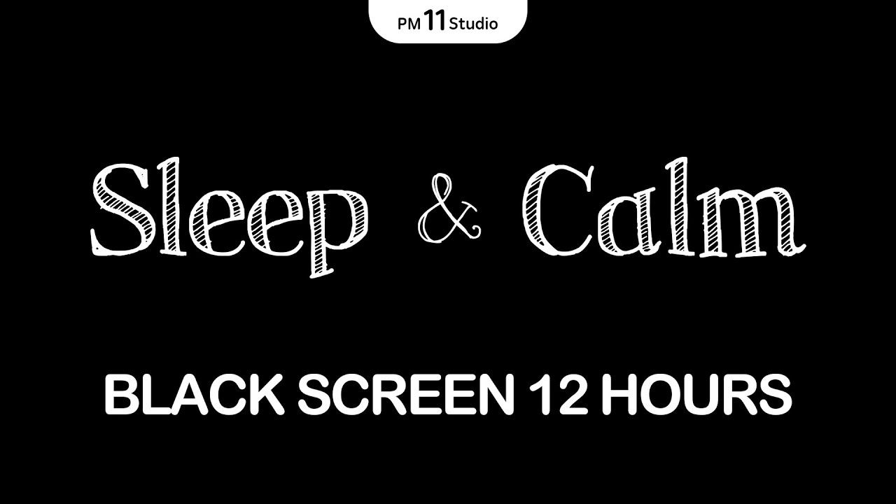 Calm Spring Music | Sleep Music for Relaxing, Deep Sleep | Black Screen