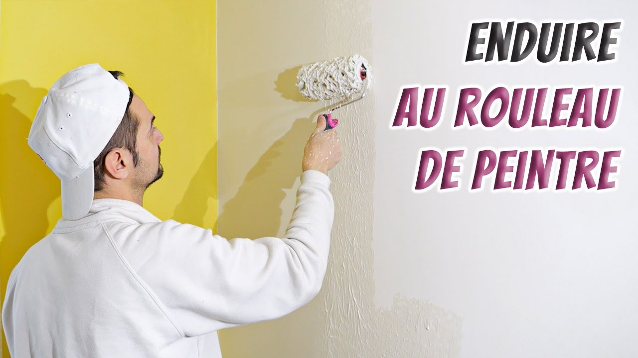 Enduire un Mur au Rouleau de Peintre ? La Finition est PARFAITE avec une Lame de 40 cm ! 🔥
