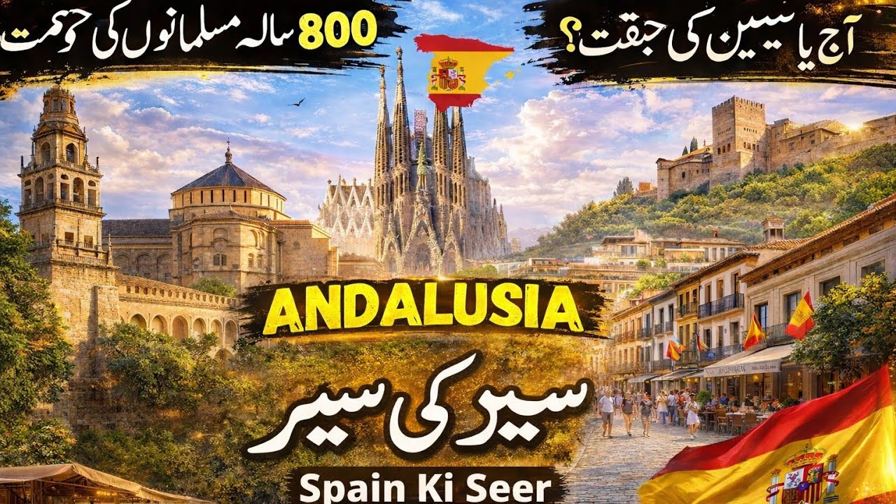 سپین ٹریول گائیڈ 2026 | Spain Travel Guide in Urdu 🇪🇸 | Hidden Gems, History & Budget Tips