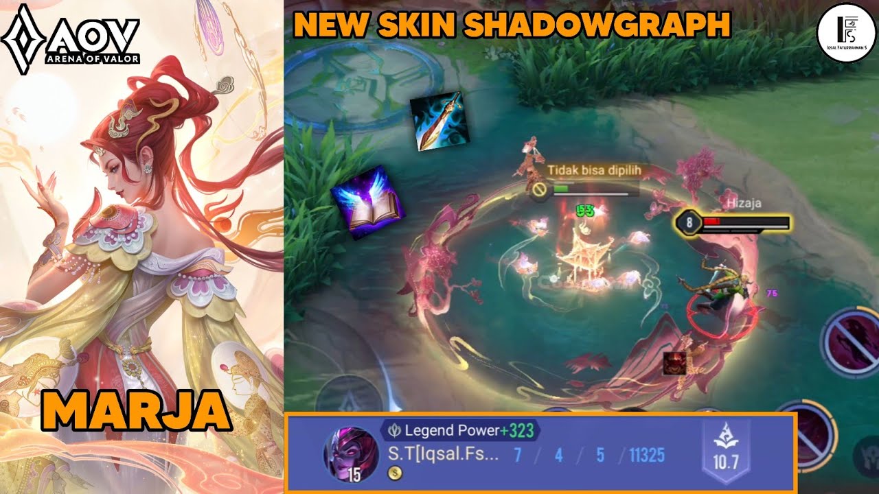 Marja Revamp Gameplay | Sekalian review skin baru nya - AOV