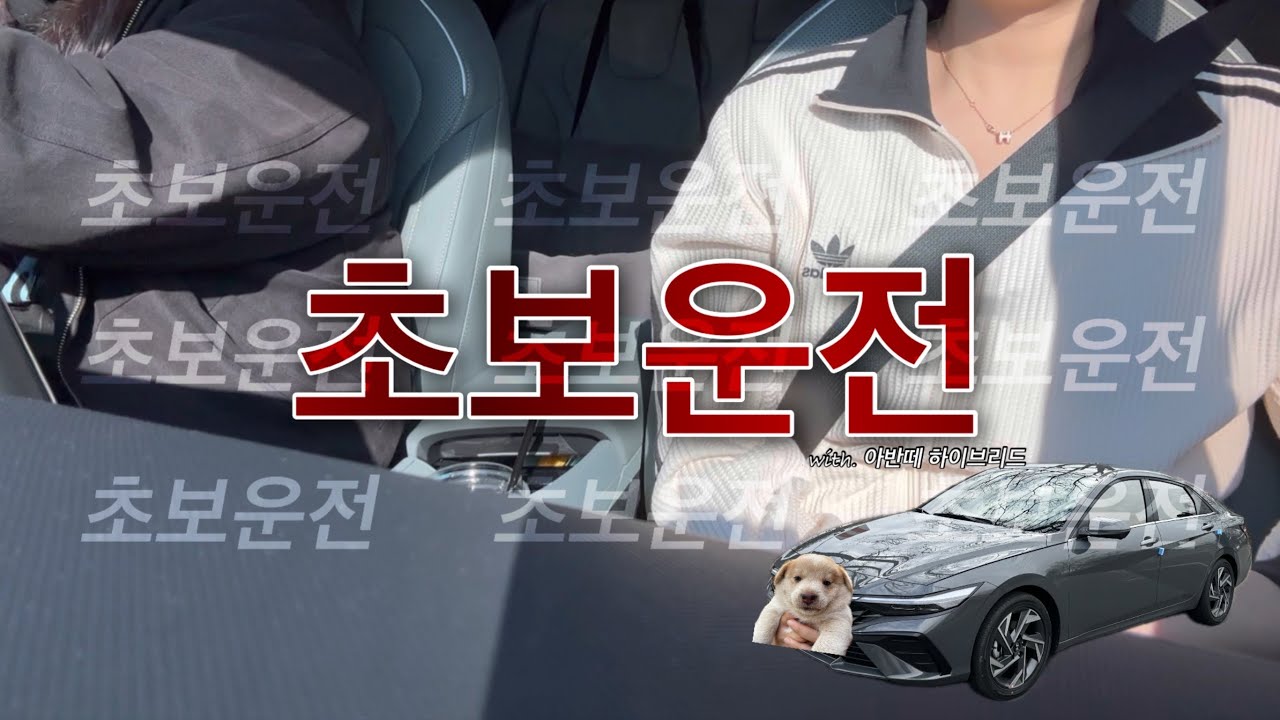 [초보운전] 2026 아반떼 하이브리드ㅣ신차 출고 브이로그…그리고 주행까지의 운전 브이로그 
