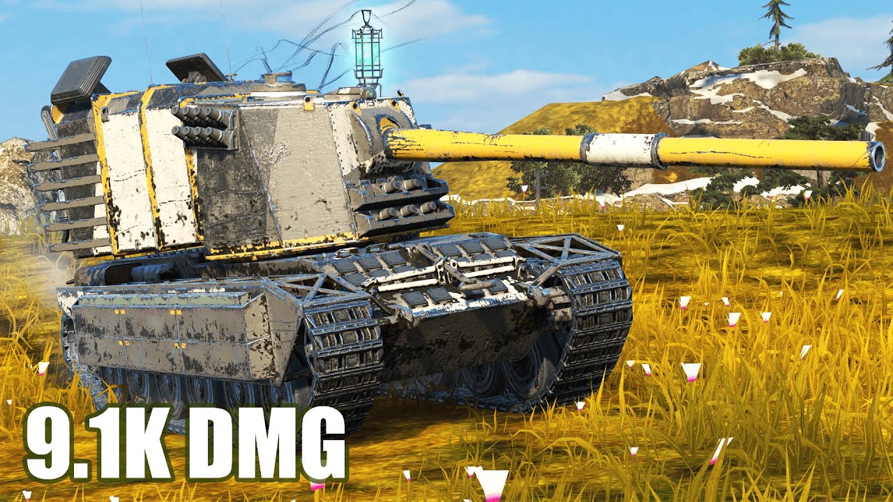 FV4005 - 9.1K DMG 2 KILLS ● WoT Blitz