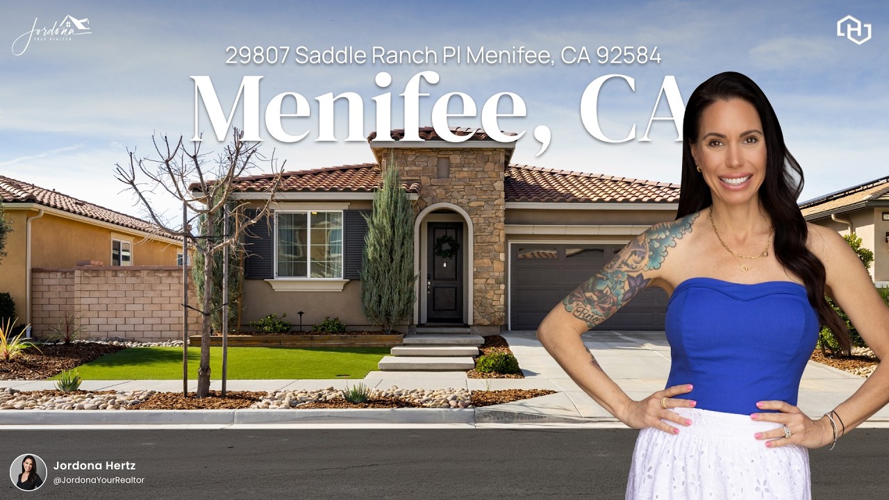 3 bedroom view home for sale in Audie Murphy Ranch! #menifeerealestate #singlestoryhome