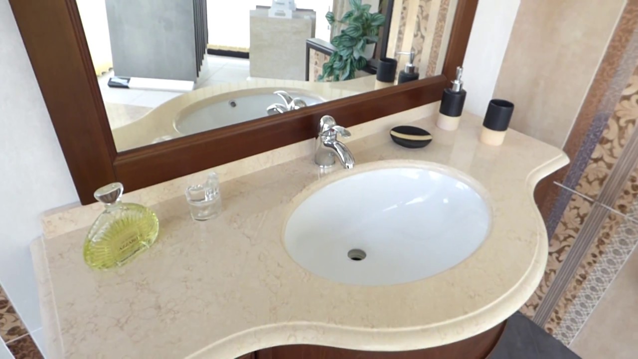 www.ceramicasud.it - Mobili Bagno lussuosi con top in marmo in vendita online