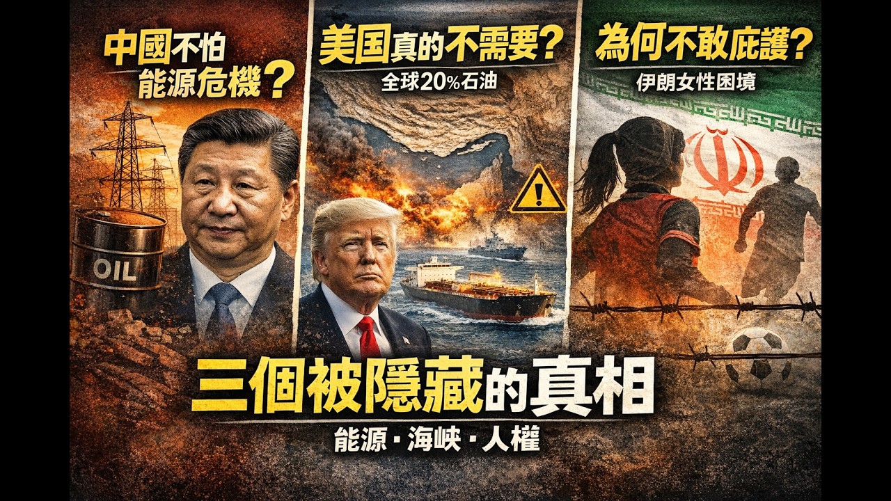 為何伊朗女足不敢申請政治庇護？/中國真的不怕能源危機？拆穿「超級電網」神話！/美國真的不需要荷姆茲海峽，為何日本不答應派艦保護？/