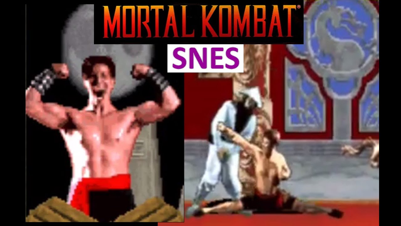 Mortal Kombat Johnny Cage SNES Very Hard