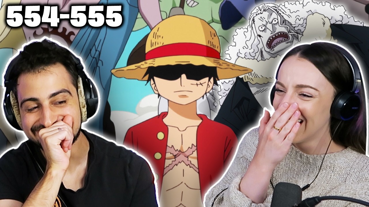 LUFFY ONE SHOTS 50,000 FISHMEN?! *ONE PIECE* Episodes 554 & 555 REACTIONS!