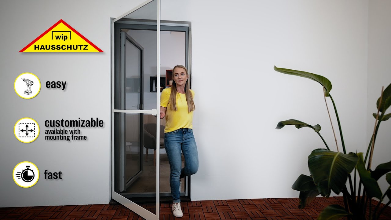 Insektenschutz Montagerahmen (QA504) - MONTAGE