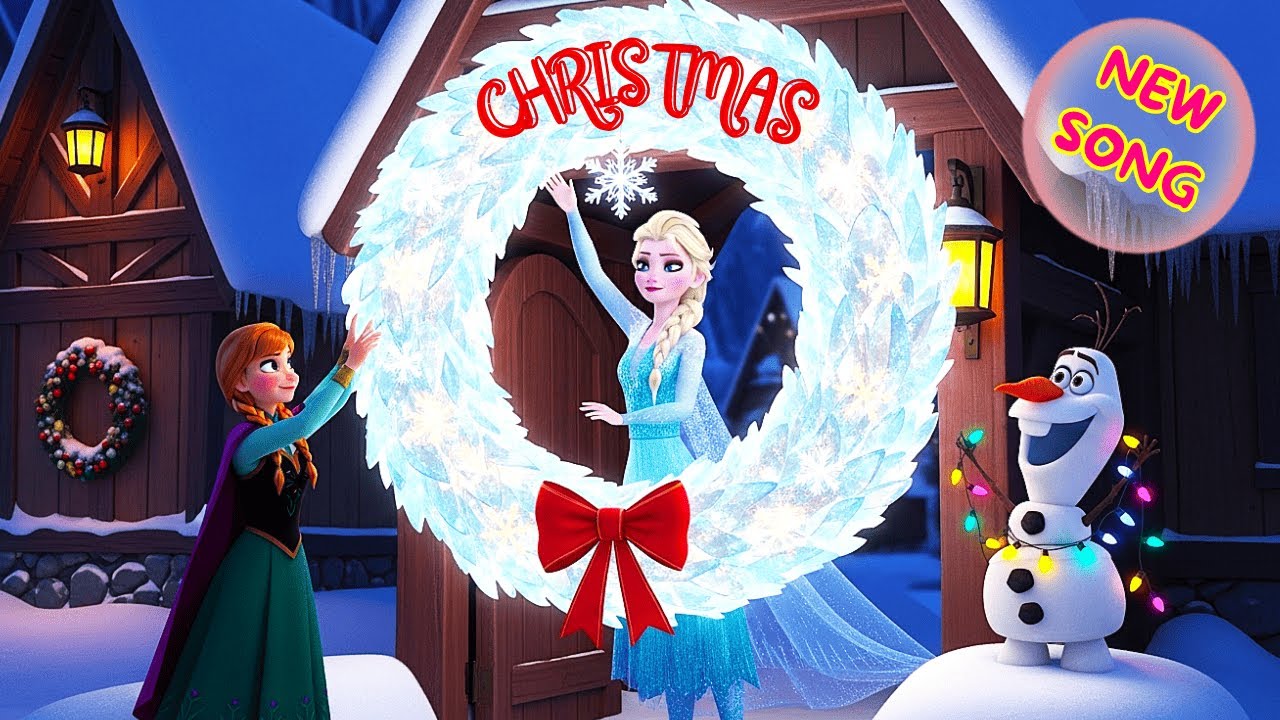 Christmas Song Inspired by Frozen &ndash; Easy Kids Rhymes & Magical Winter Magic
