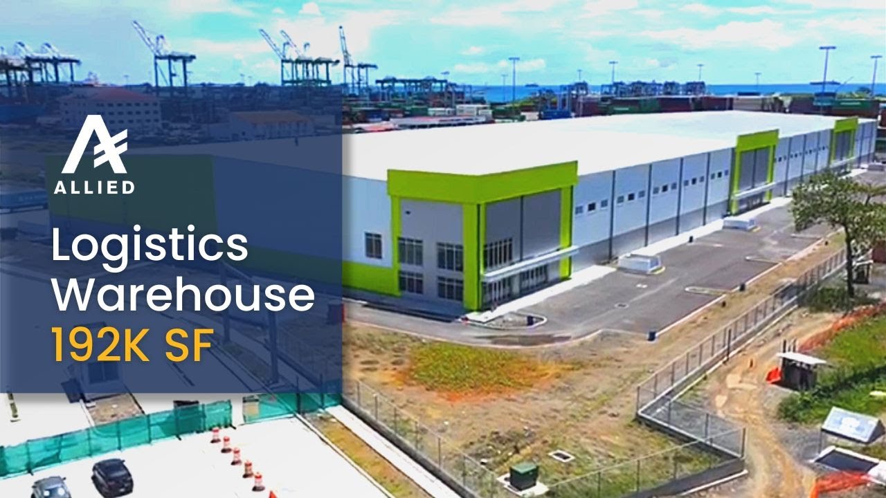 Steel Logistics Warehouse | Container Terminal | Pre Fabricated Buildings