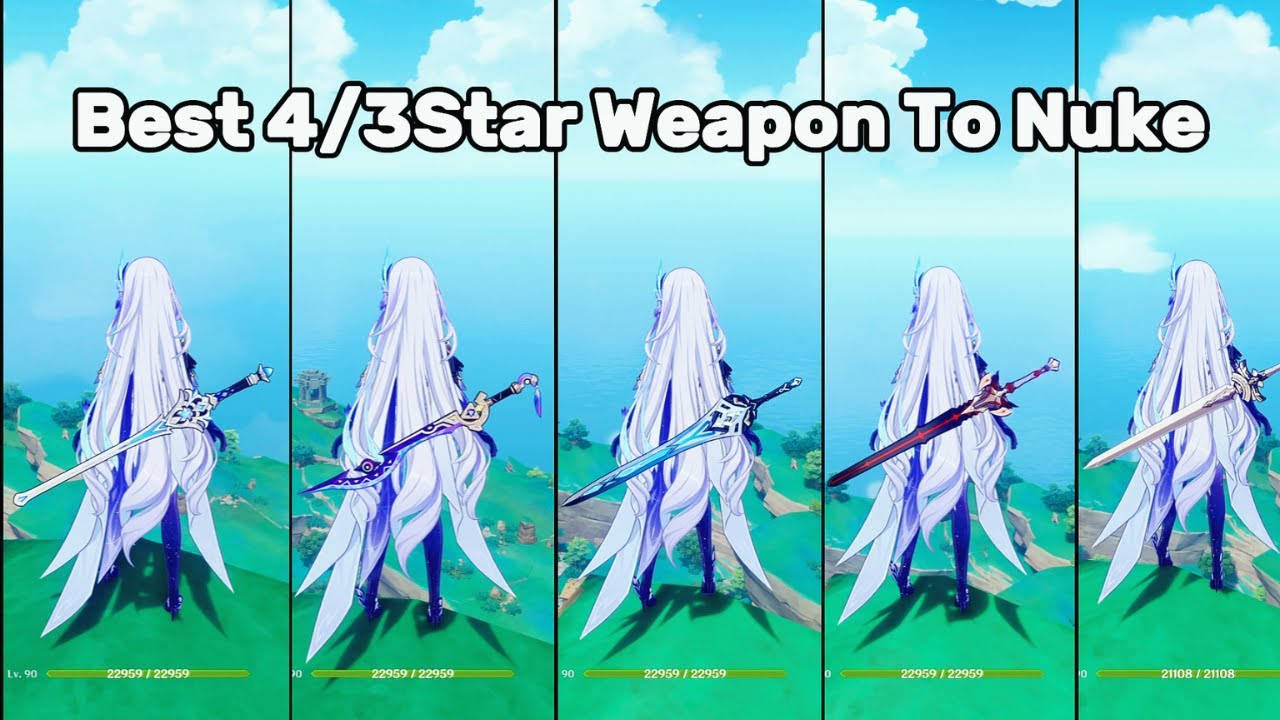 BEST 3/4 STAR SWORD TO NUKE WITH SKIRK