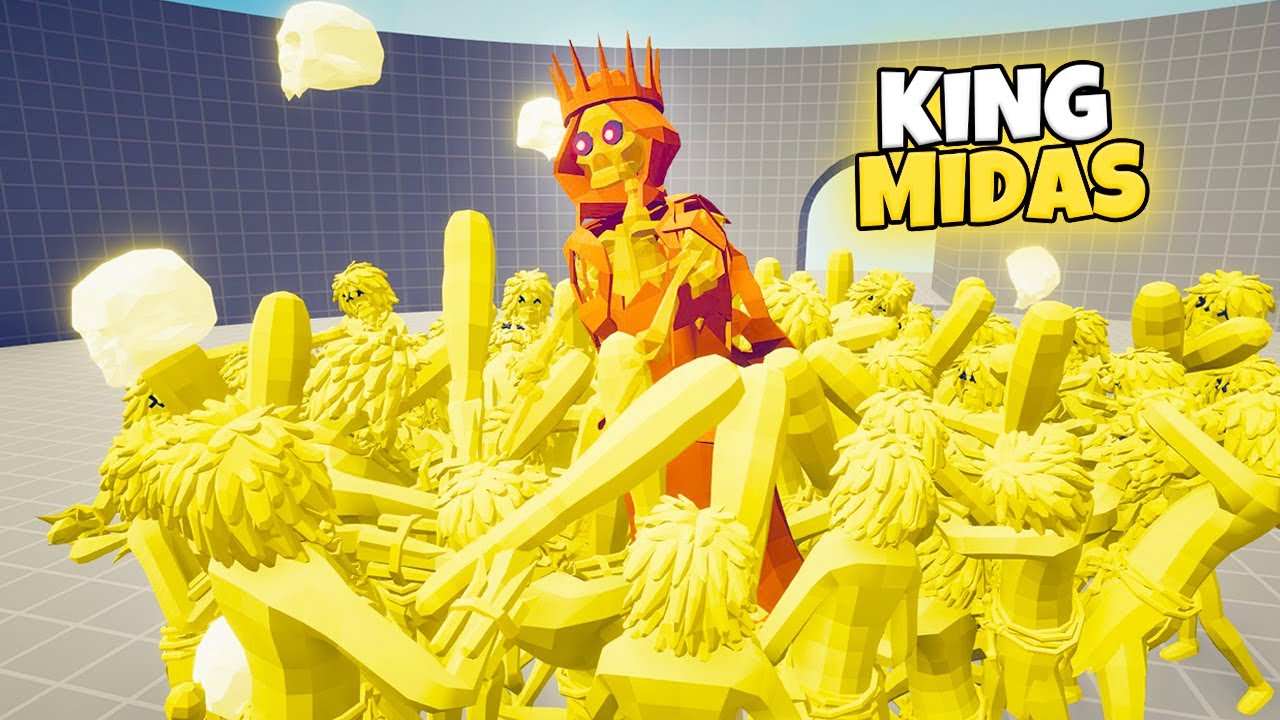 KING MIDAS vs EVERY FACTION | TABS Totally Accurate Battle Simulator Gameplay