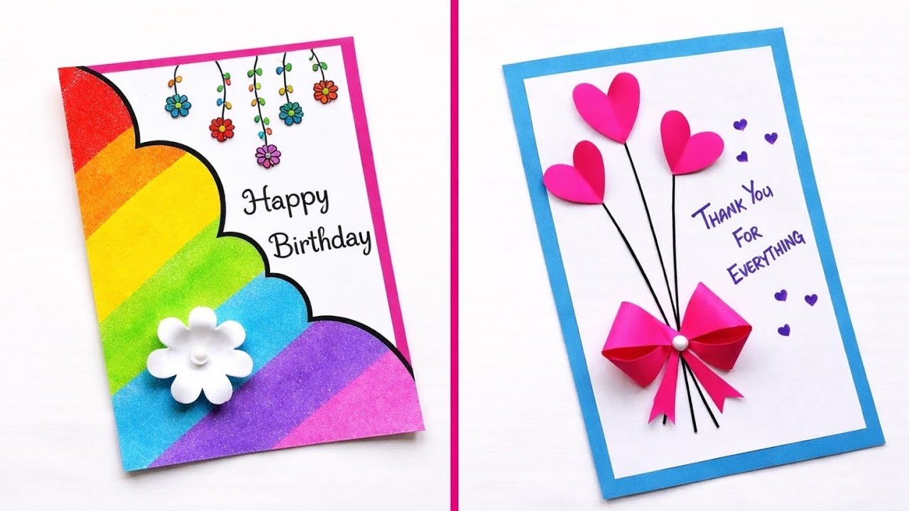 “Stylish Birthday Card Idea ✨ Easy DIY”