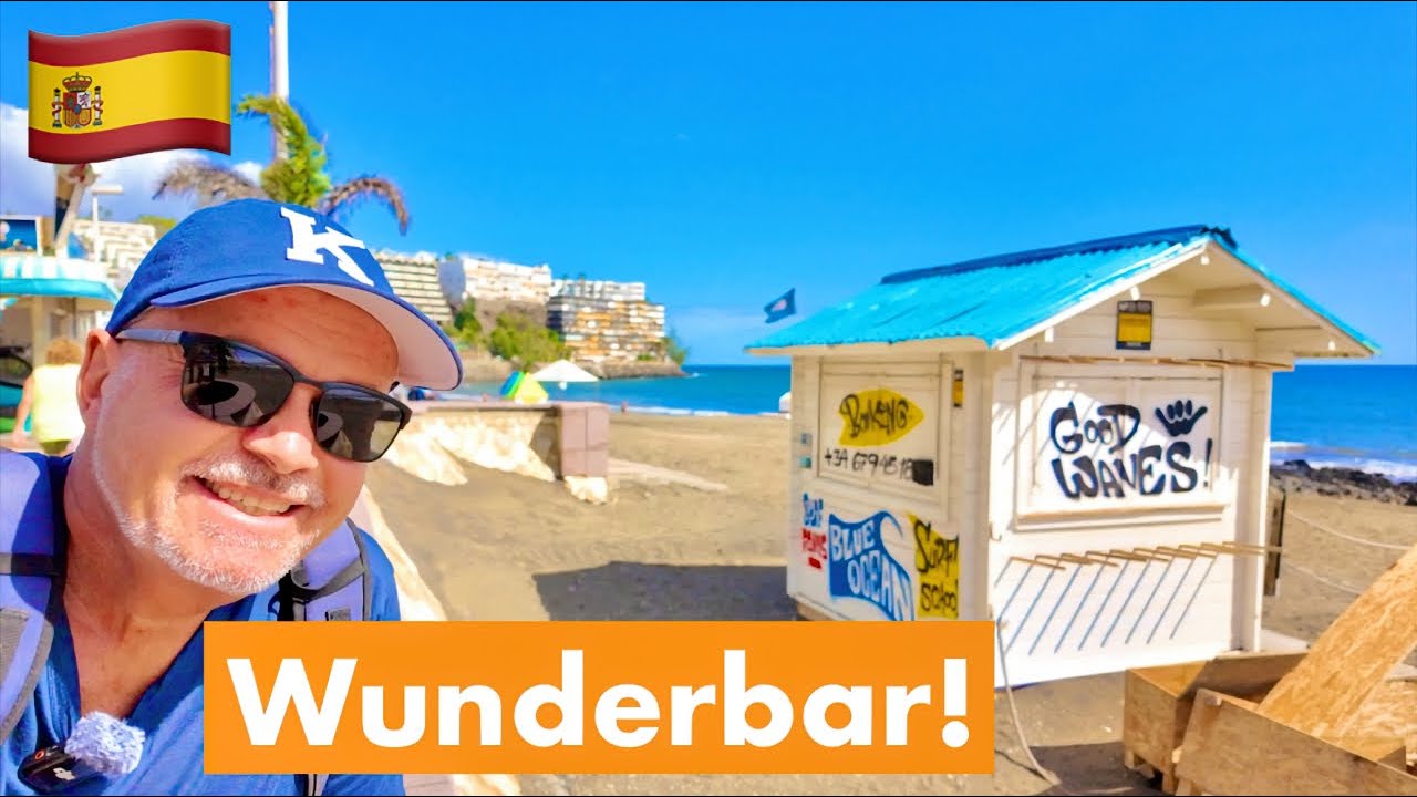 GRAN CANARIA | Auf der Strandpromenade von Playa del Inglés nach San Agustín