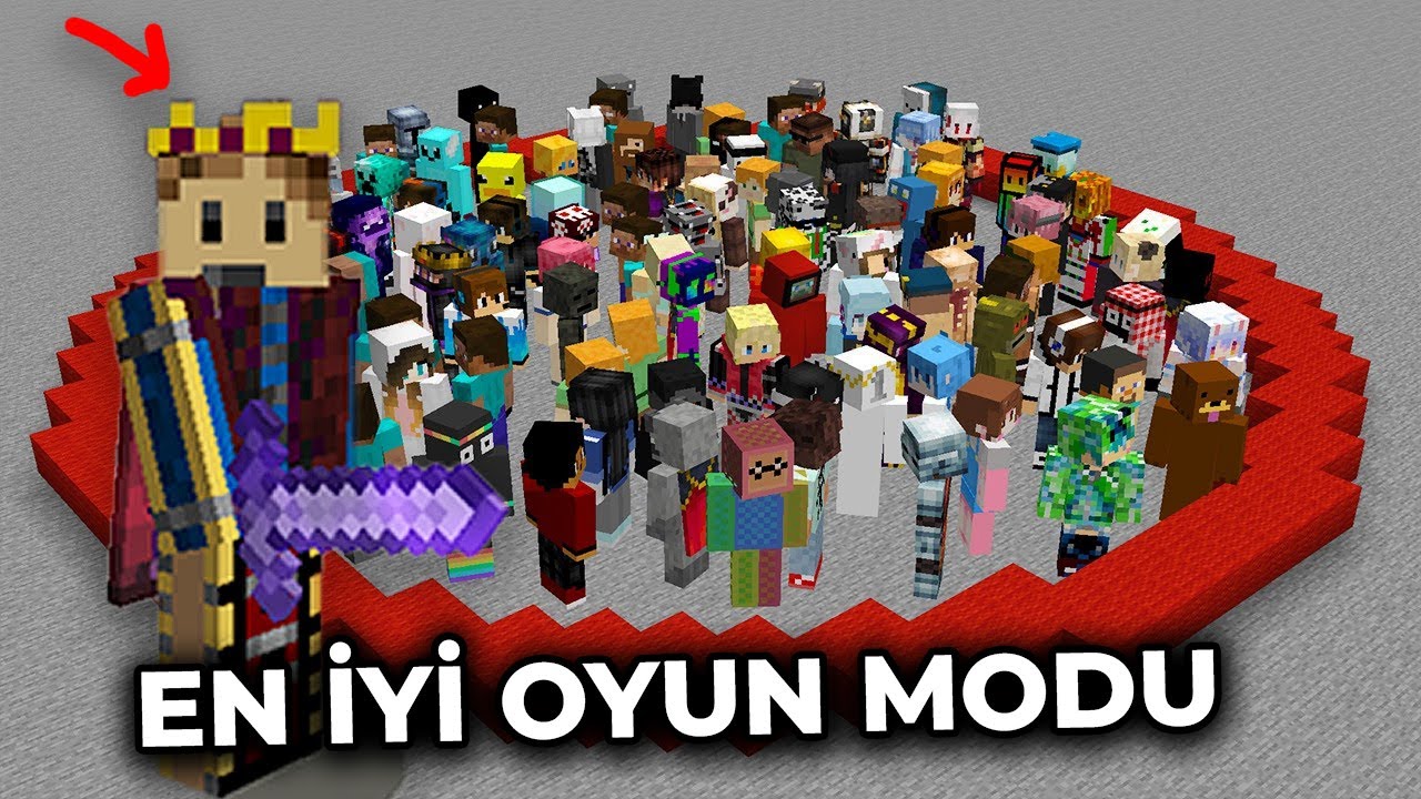 DAİREDEN SON ÇIKAN KAZANIR! Minecraft Efsane Sunucu