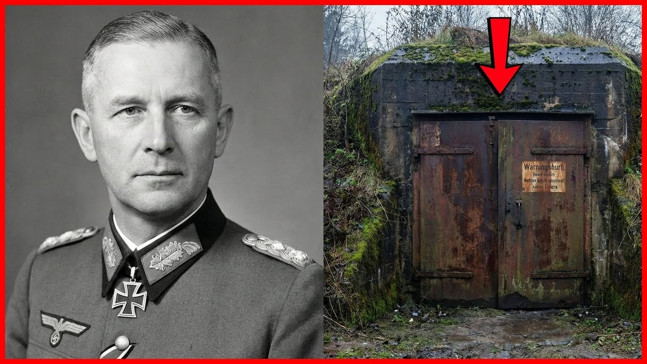 Německý plukovník zmizel v Berlíně — po 80 letech byl jeho zapečetěný bunkr nalezen v Polsku.