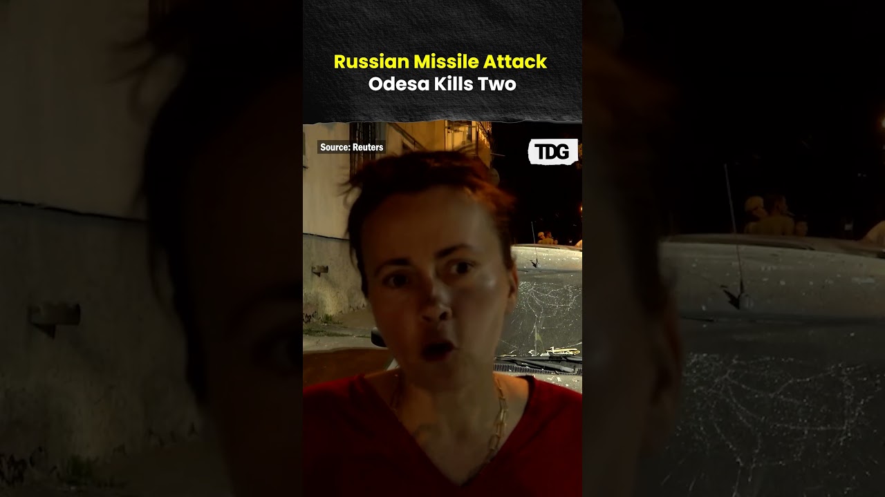 Russian Missile Attack On Odesa Kills Two | Ukraine Port City Hit Again
