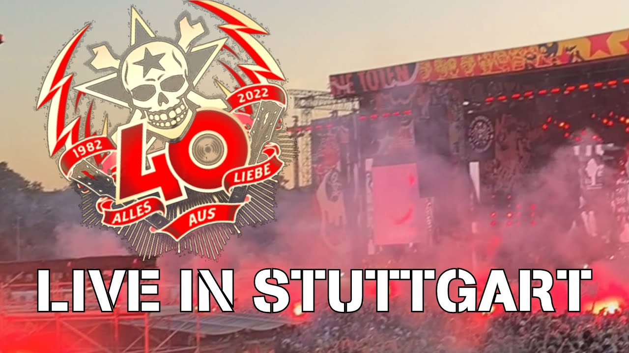 DIE TOTEN HOSEN // LIVE // 16.7.2022 // CANNSTATTER WASEN - Einige Impressionen