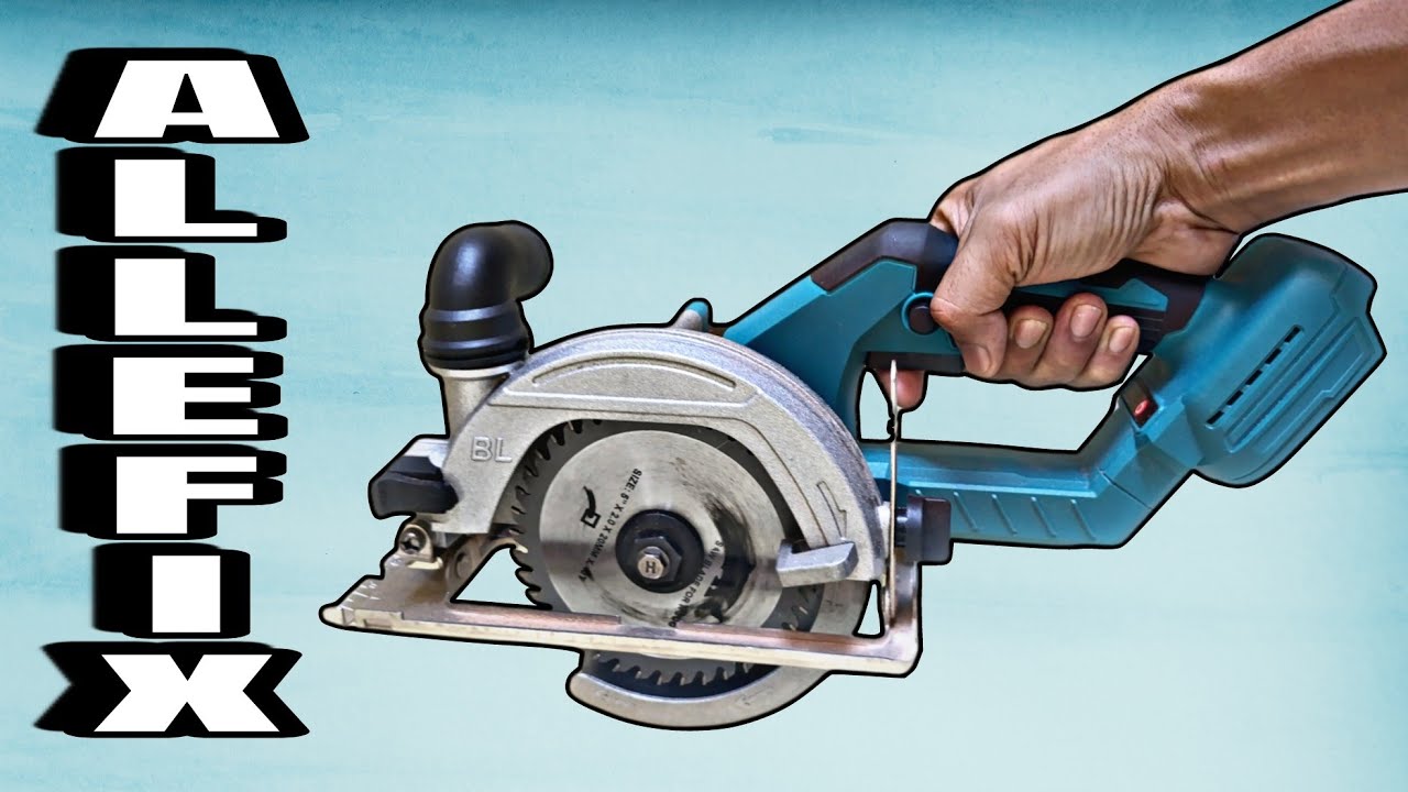 UNBOXING REVIEW DAN TES CIRCULAR SAW 5INCH ALLEFIX